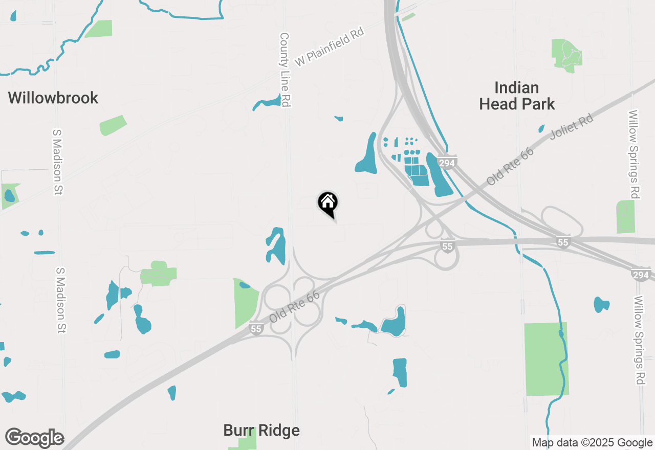 Map of 145 Tower Drive #4, Burr Ridge, IL 60527