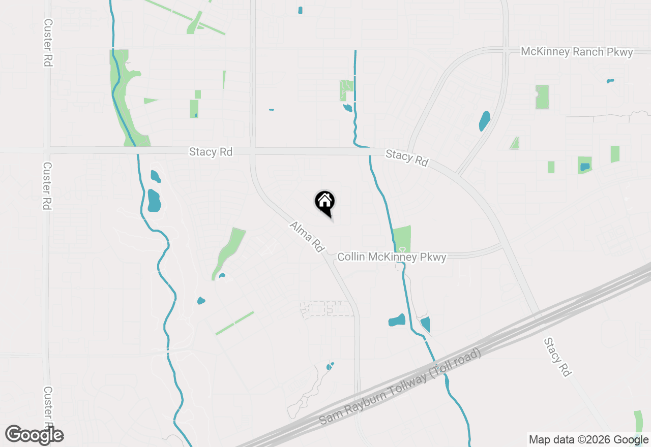 Map of 6832 Kingwood Drive, Mckinney, TX 75070