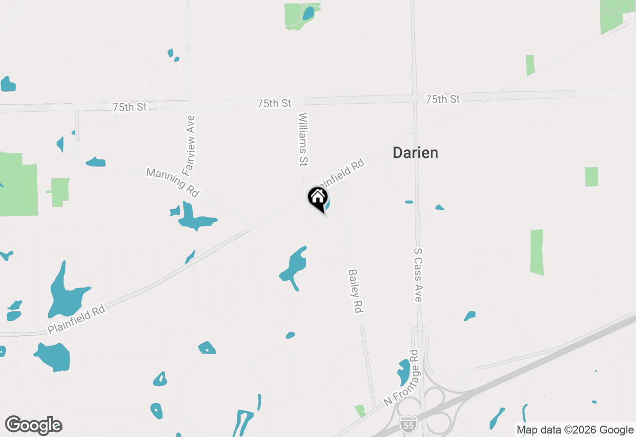 Map of 7932 Stewart Drive, Darien, IL 60561