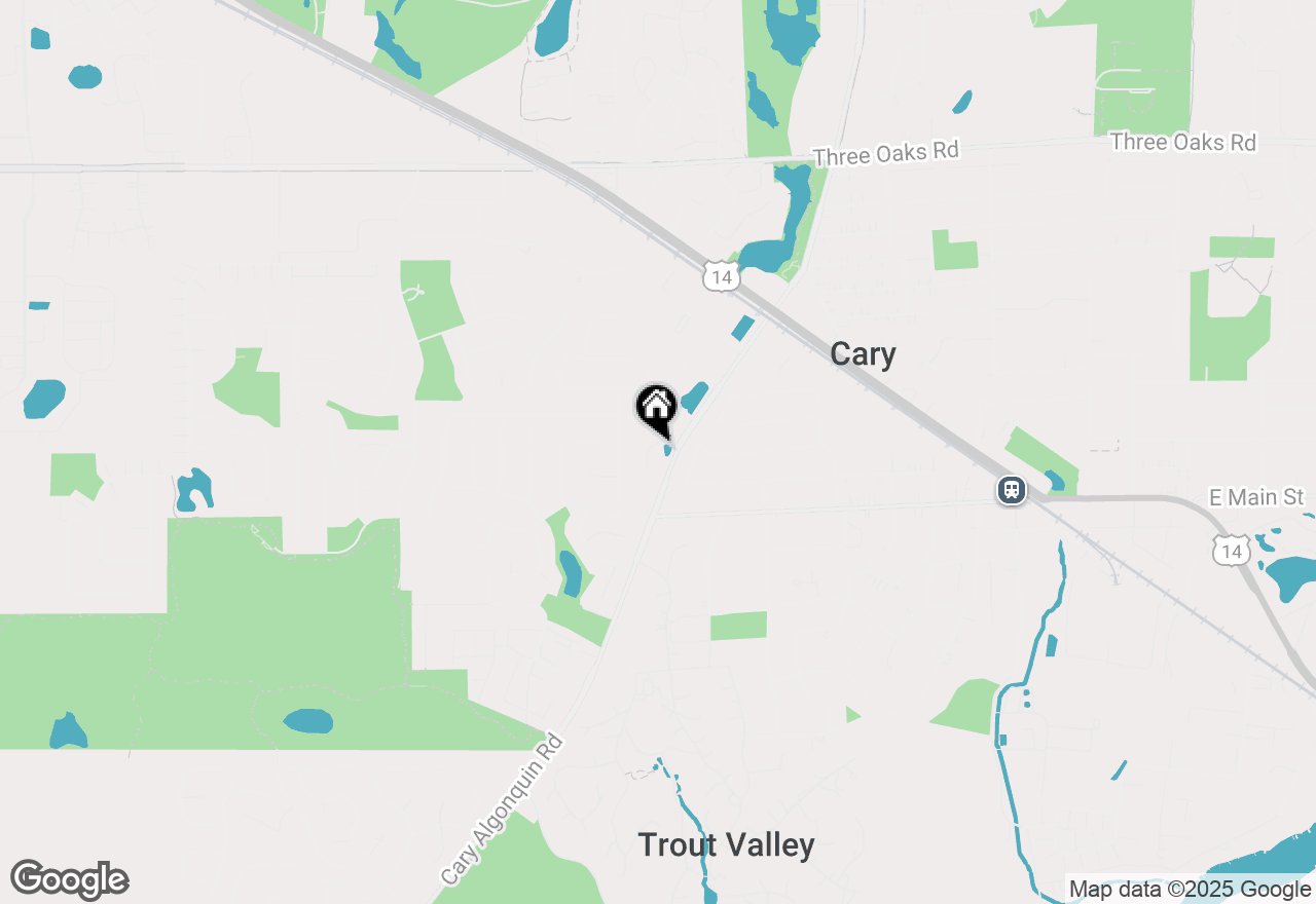 Map of 2 Daybreak Ridge Trail, Cary, IL 60013