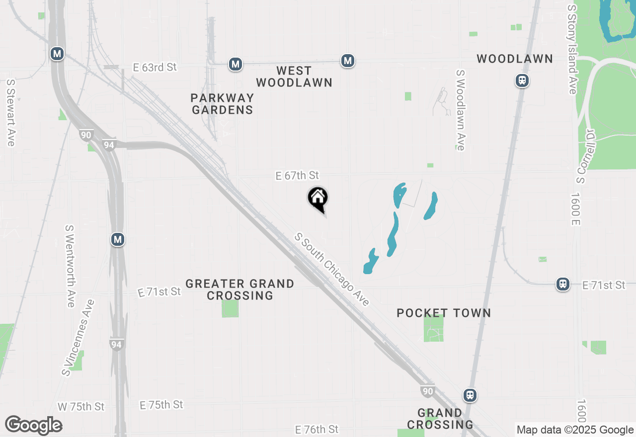 Map of 6832 S Langley Avenue, Chicago, IL 60637