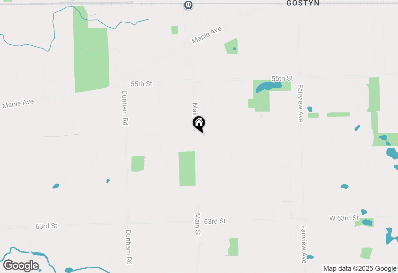 Map of 5805 Main Street, Downers Grove, IL 60516