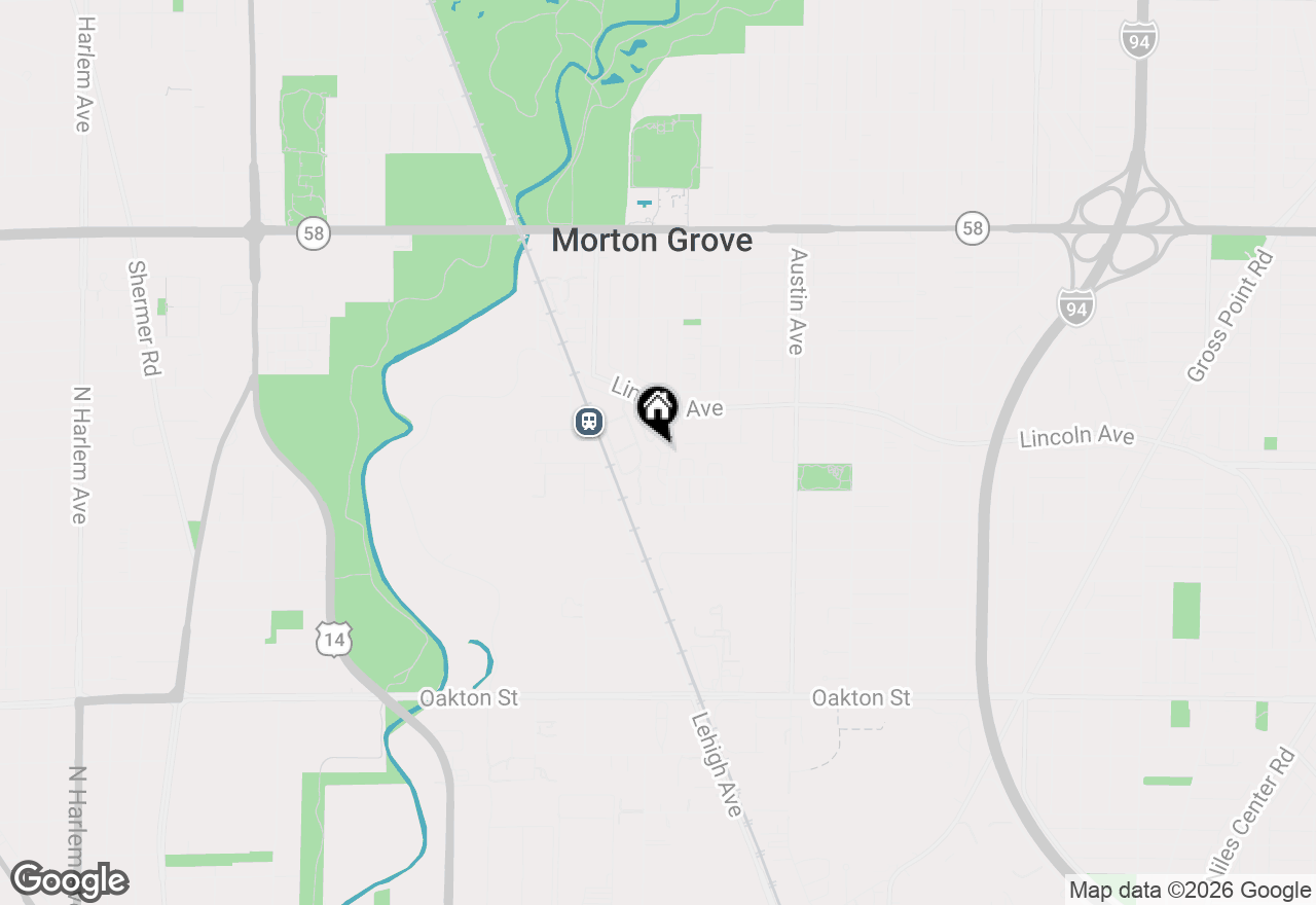 Map of 400 Concord Court, Morton Grove, IL 60053