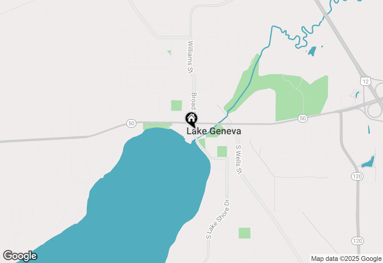 Map of 112 Broad St #118, Lake Geneva, WI 53147