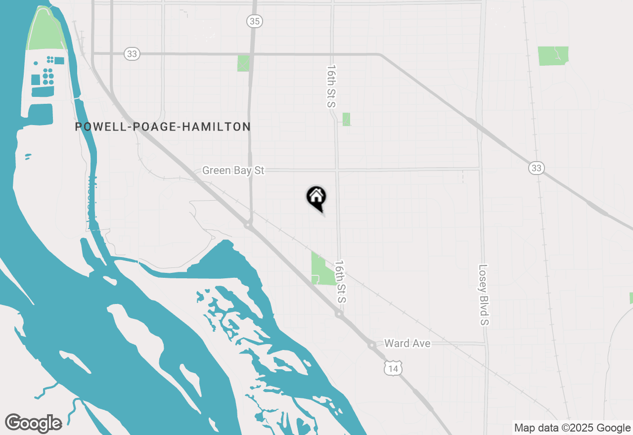 Map of 1510 Barlow St, La Crosse, WI 54601