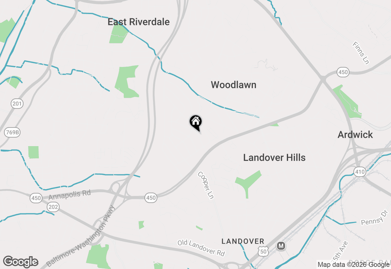 Map of 4718 68th Avenue, Hyattsville, MD 20784