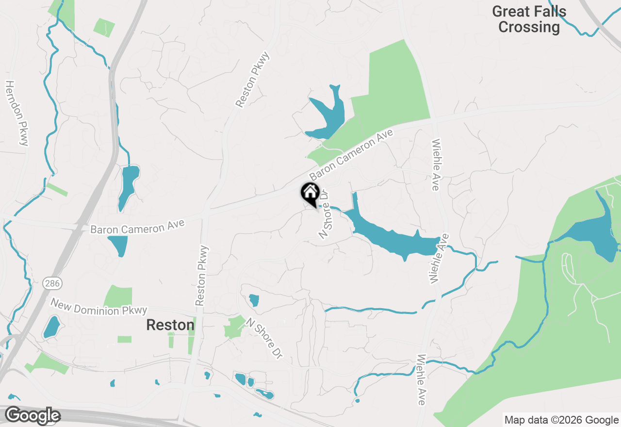 Map of 11534 Hickory Cluster, Reston, VA 20190