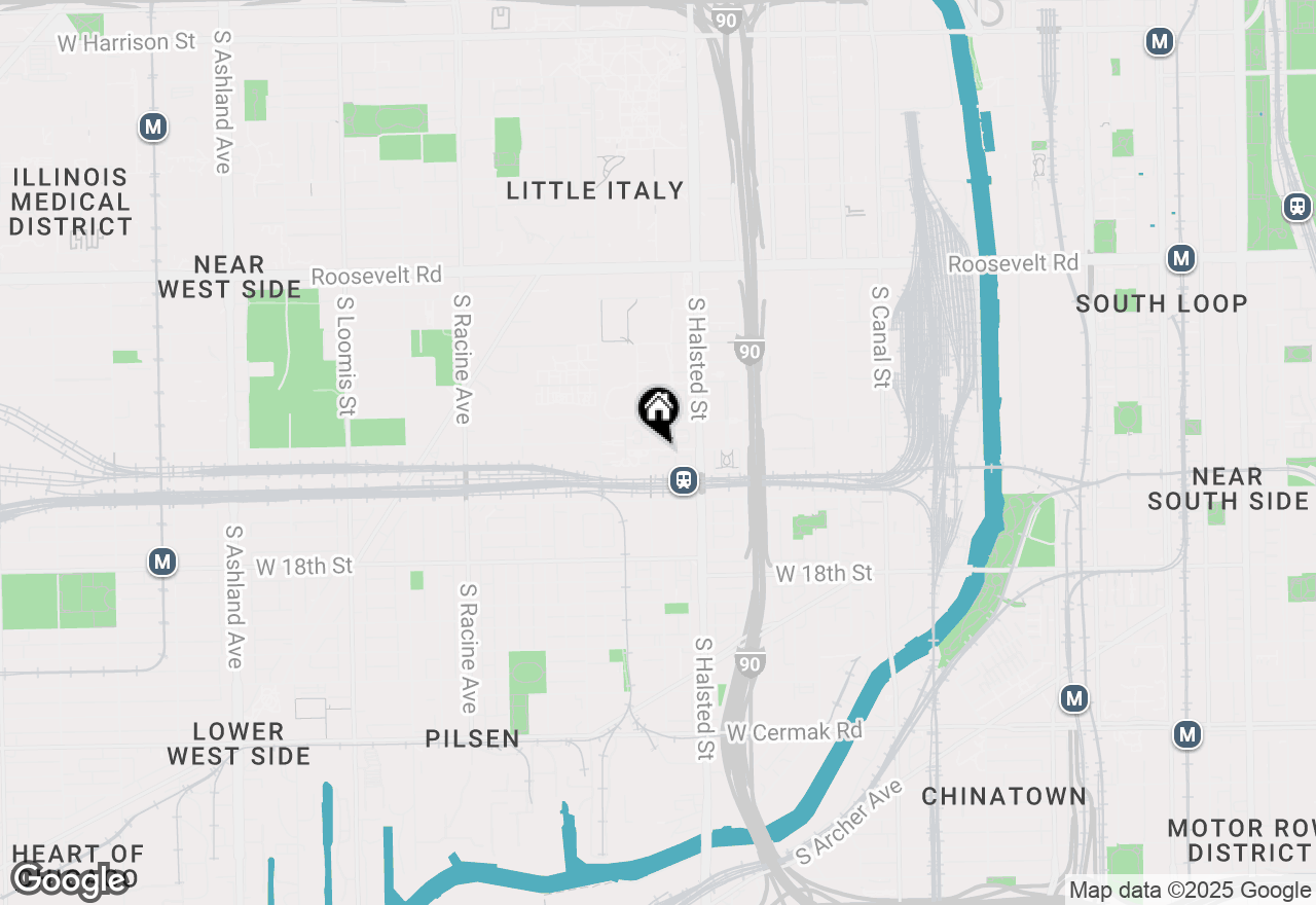 Map of 843 W College Parkway, Chicago, IL 60608