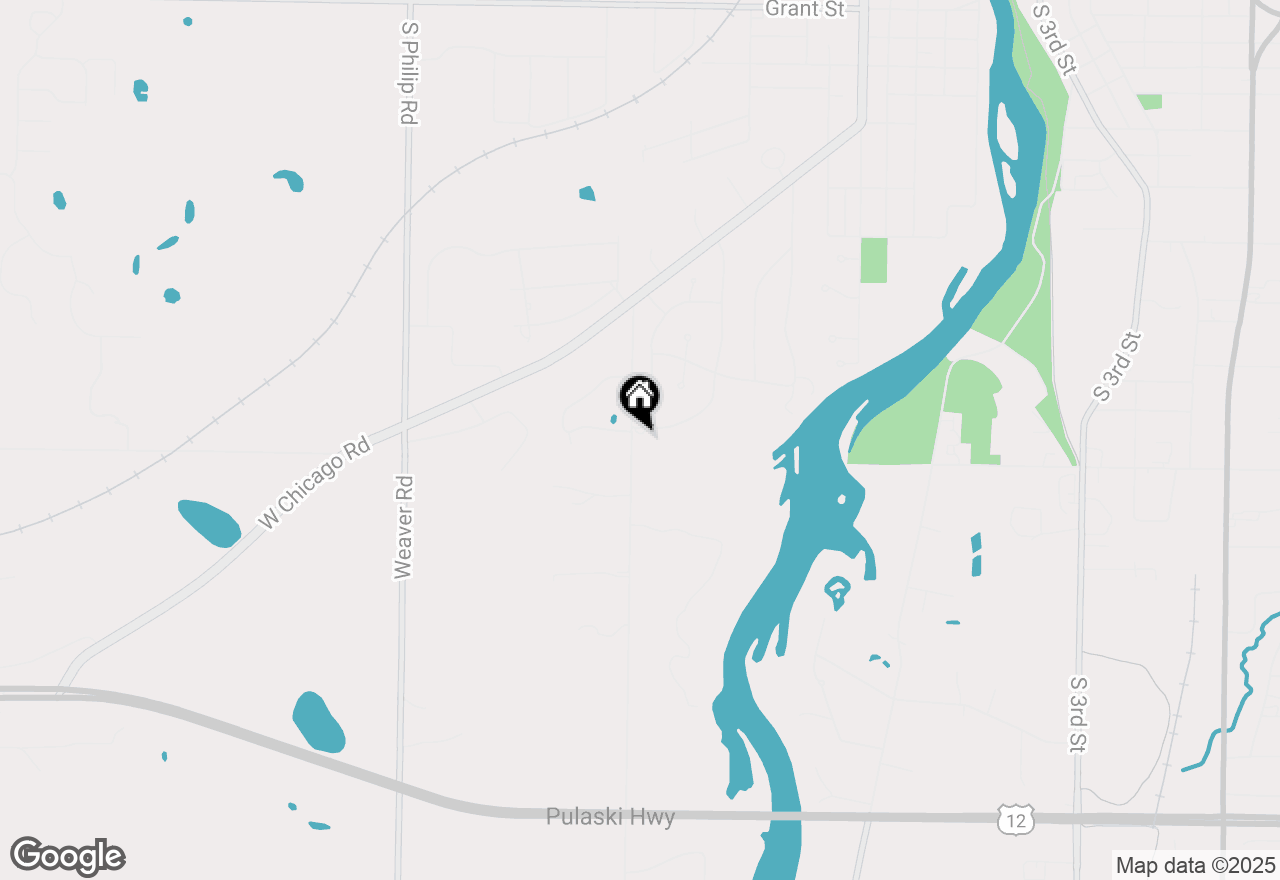 Map of 1205 Sassafras Lane, Niles, MI 49120