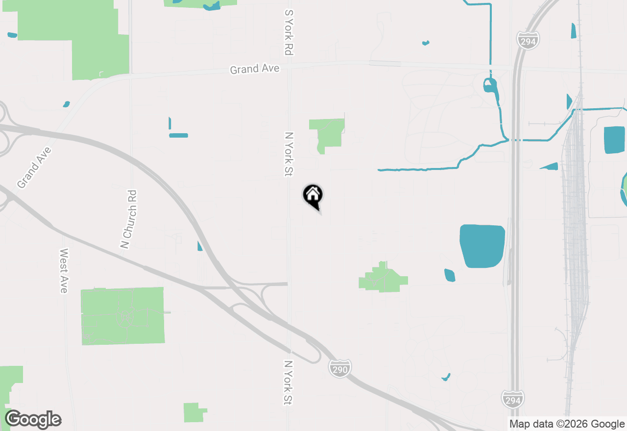 Map of 754 N Kenilworth Avenue, Glen Ellyn, IL 60137