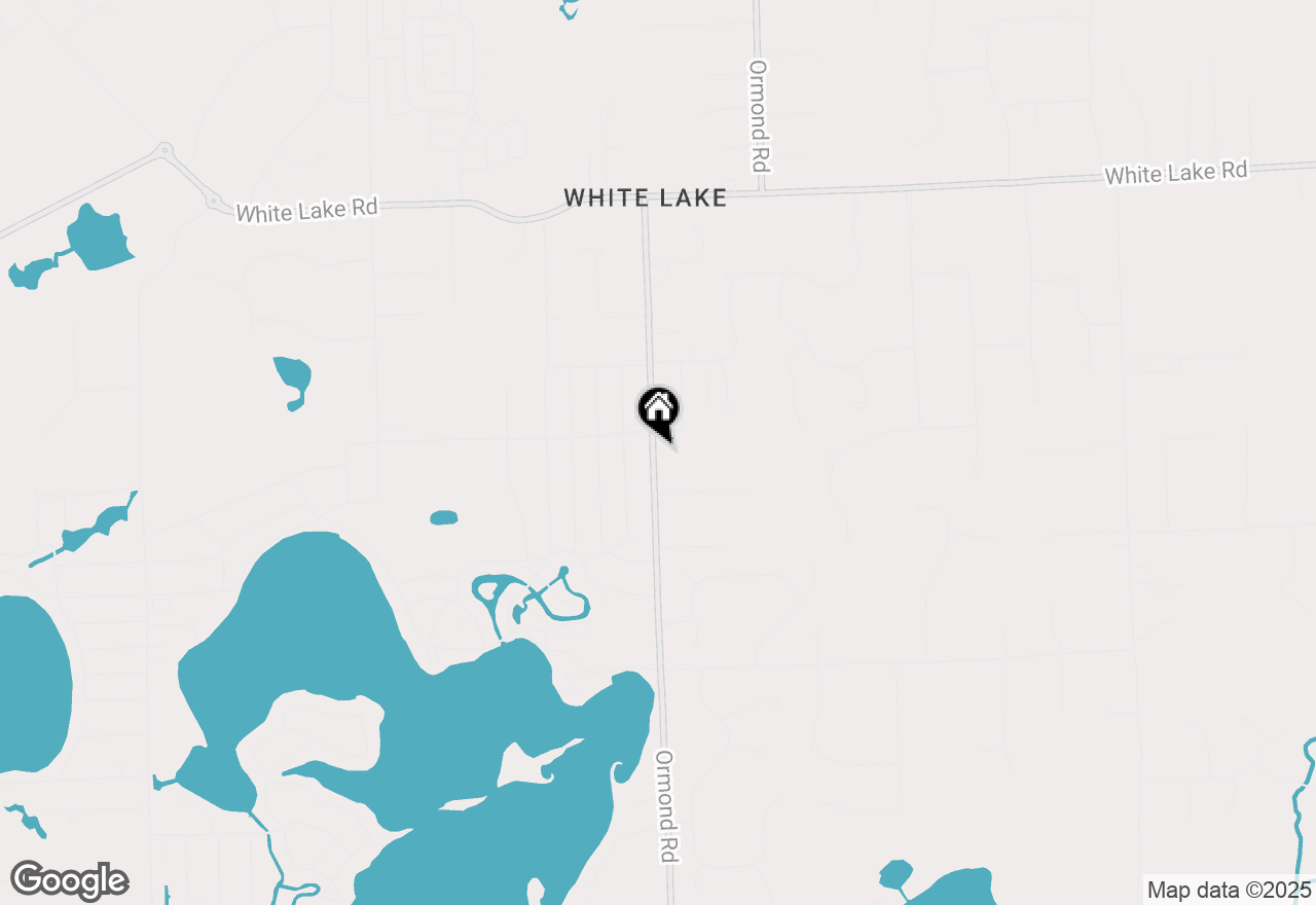 Map of 4944 Ormond Road, White Lake, MI 48383