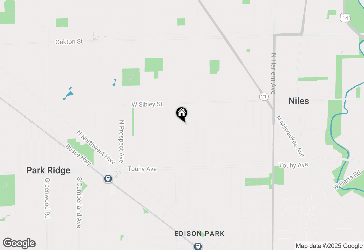 Map of 7437 N Ozark Avenue, Chicago, IL 60631