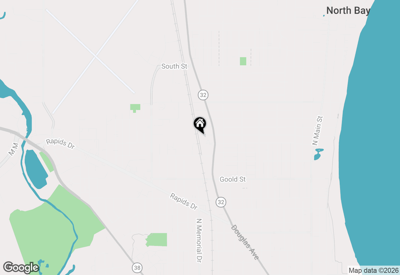 Map of 1549 Augusta St, Racine, WI 53402