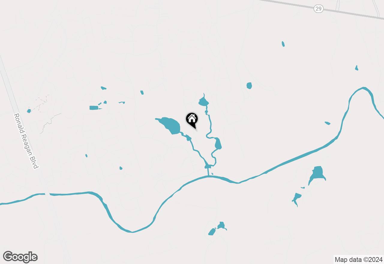 Map of 1629 Chapel Ranch Rd, Georgetown, TX 78628