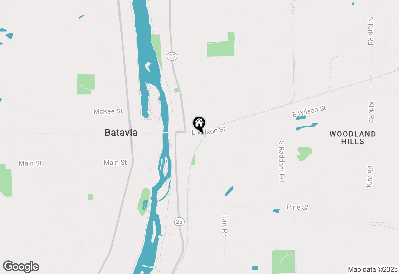 Map of 8-28 S Van Buren Street, Batavia, IL 60510