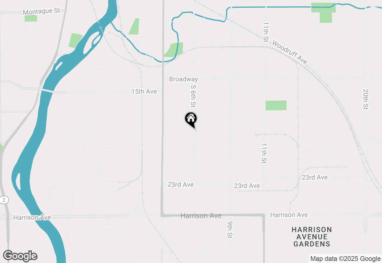 Map of 1933 S 6th Street, Rockford, IL 61104