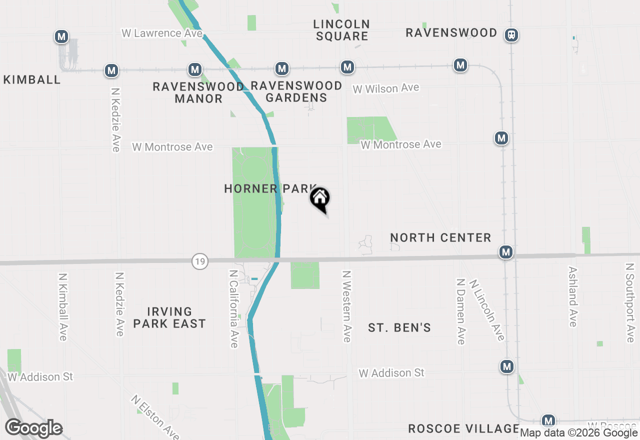 Map of 4125 N Campbell Avenue, Chicago, IL 60618