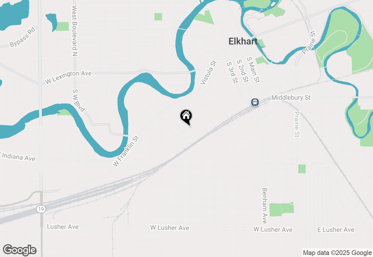 Map of 701 S 9th Street, Elkhart, IN 46516