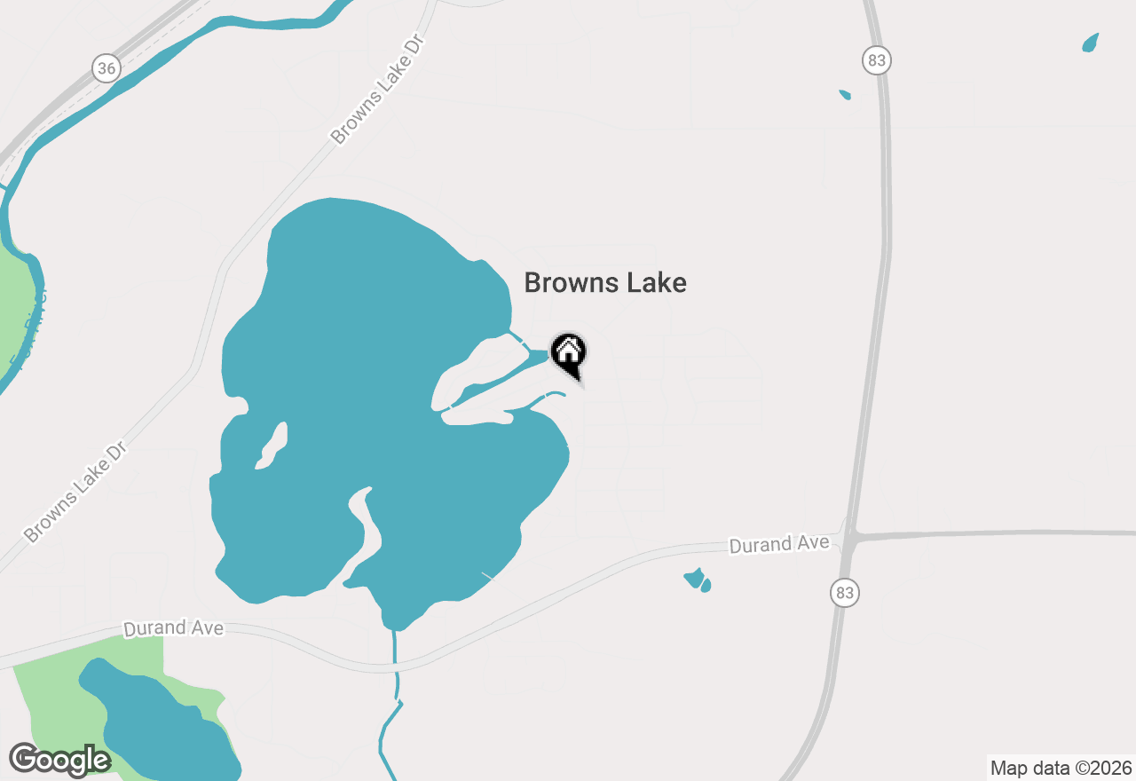 Map of 30215 Forest Dr, Burlington, WI 53105
