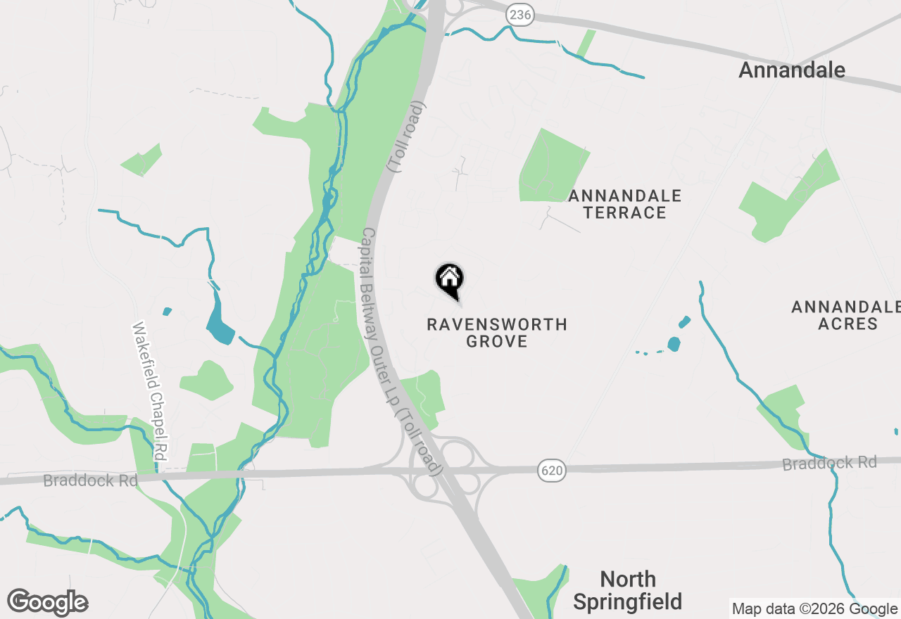 Map of 4901 Americana Drive #202, Annandale, VA 22003