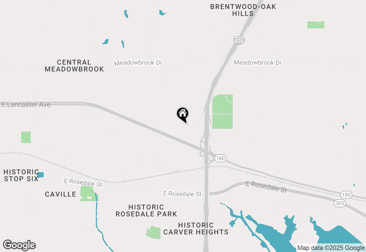 Map of 5905 Craig Street, Fort Worth, TX 76112