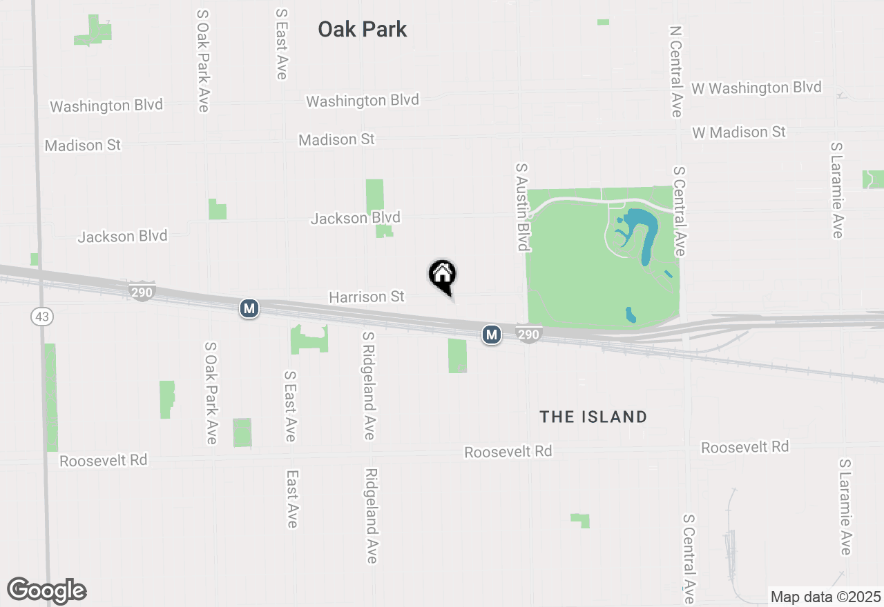 Map of 911 S Lombard Avenue, Oak Park, IL 60304
