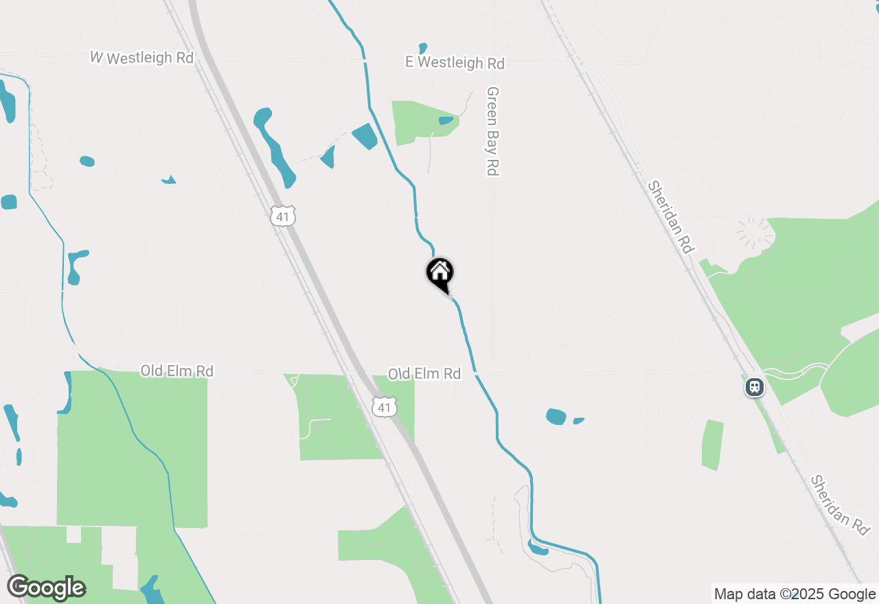 Map of 263 Linden Avenue, Lake Forest, IL 60045