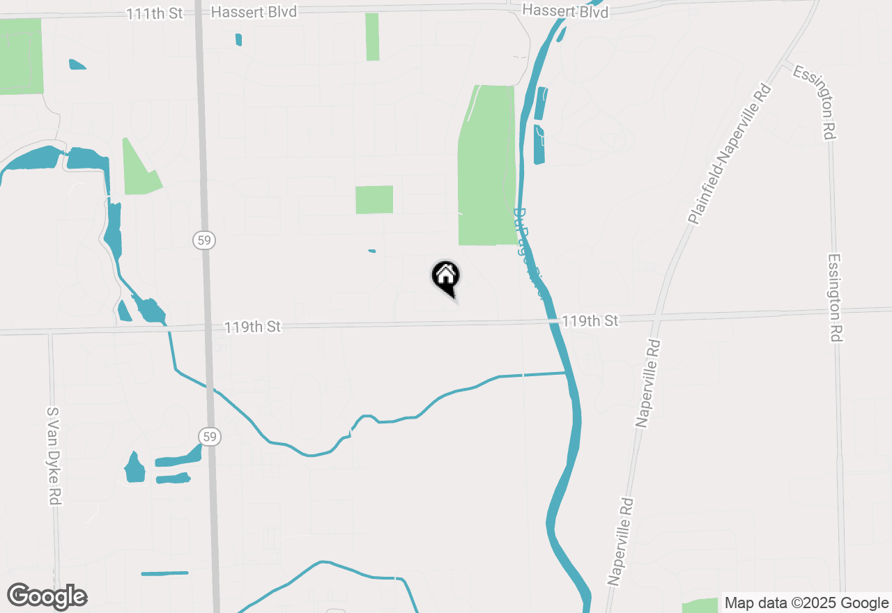 Map of 2238 Horseshoe Circle #09302, Naperville, IL 60564
