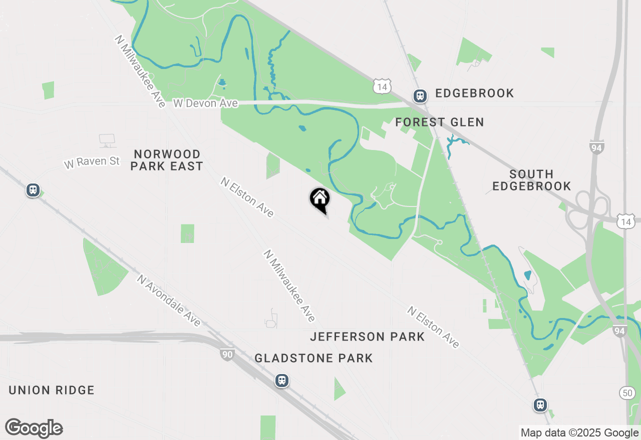 Map of 5833 W Peterson Avenue #G, Chicago, IL 60646