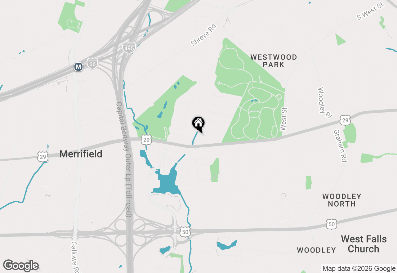 Map of 2830 Emma Lee Street #302, Falls Church, VA 22042