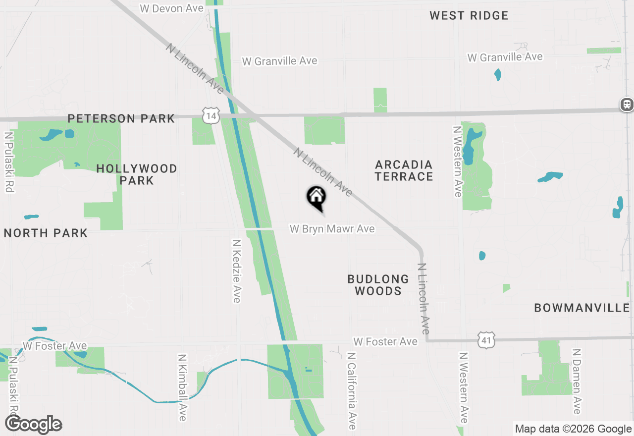 Map of 5620 N Francisco Avenue, Chicago, IL 60659