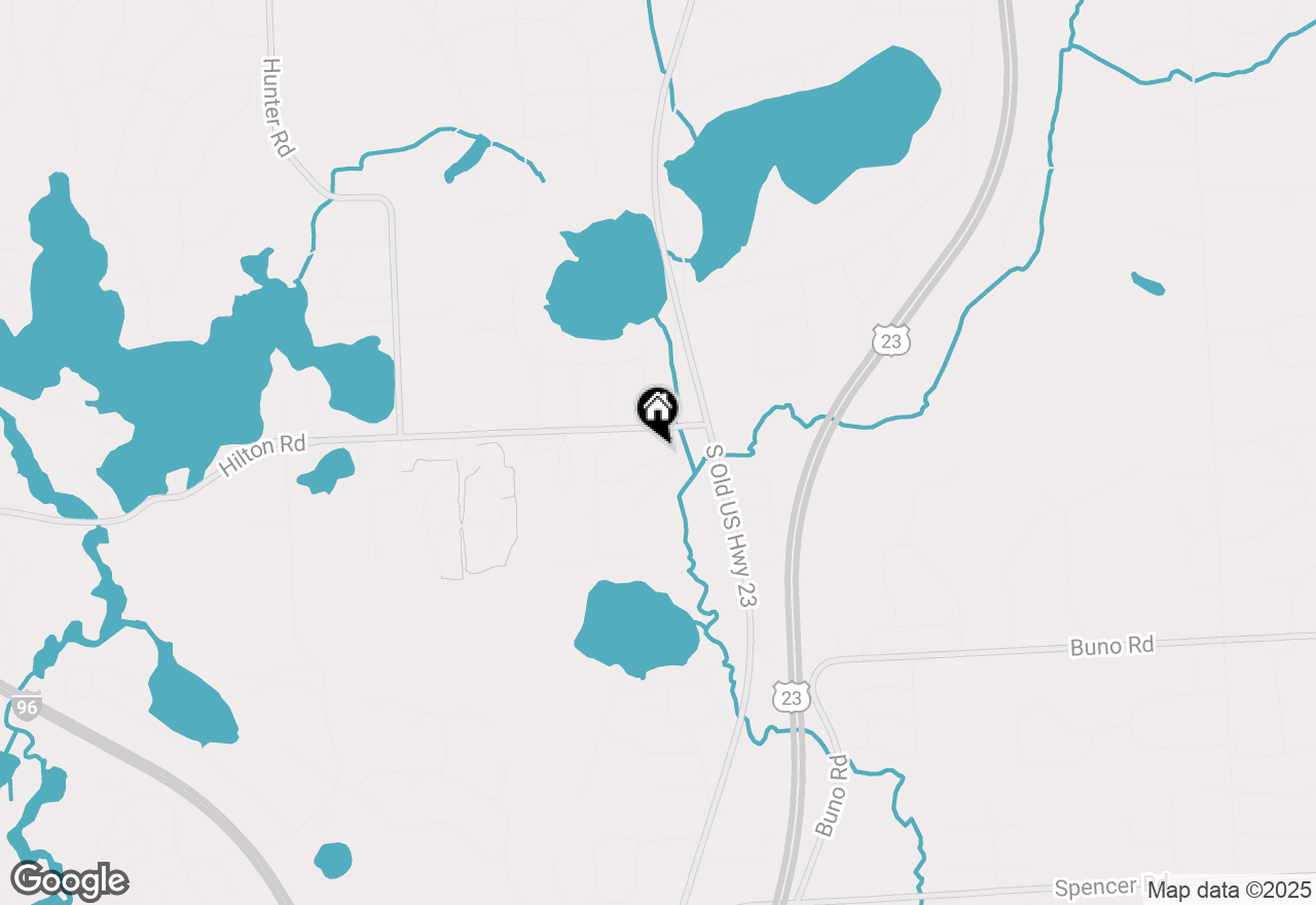 Map of 9859 Nature Valley Drive, Brighton, MI 48114