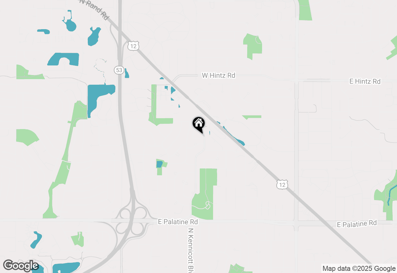 Map of 2406 N Kennicott Drive #1C, Arlington Heights, IL 60004