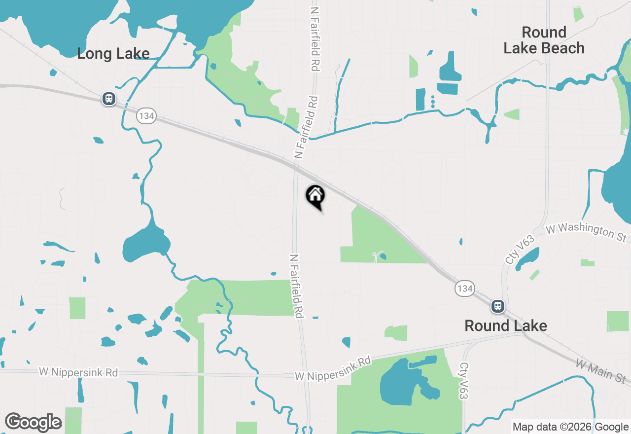 Map of 24423 W Tyler Avenue, Round Lake, IL 60073