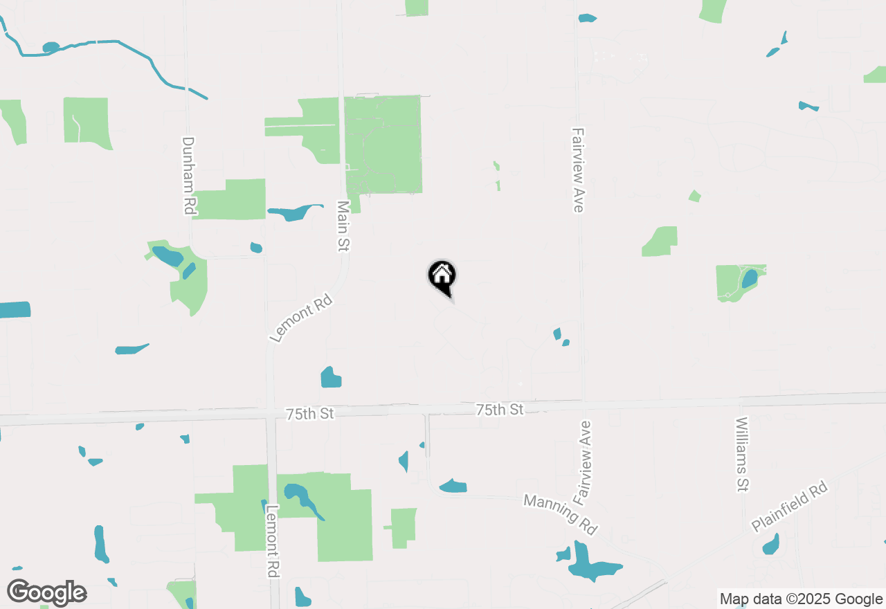 Map of (Address confidential), Downers Grove, Illinois 60516