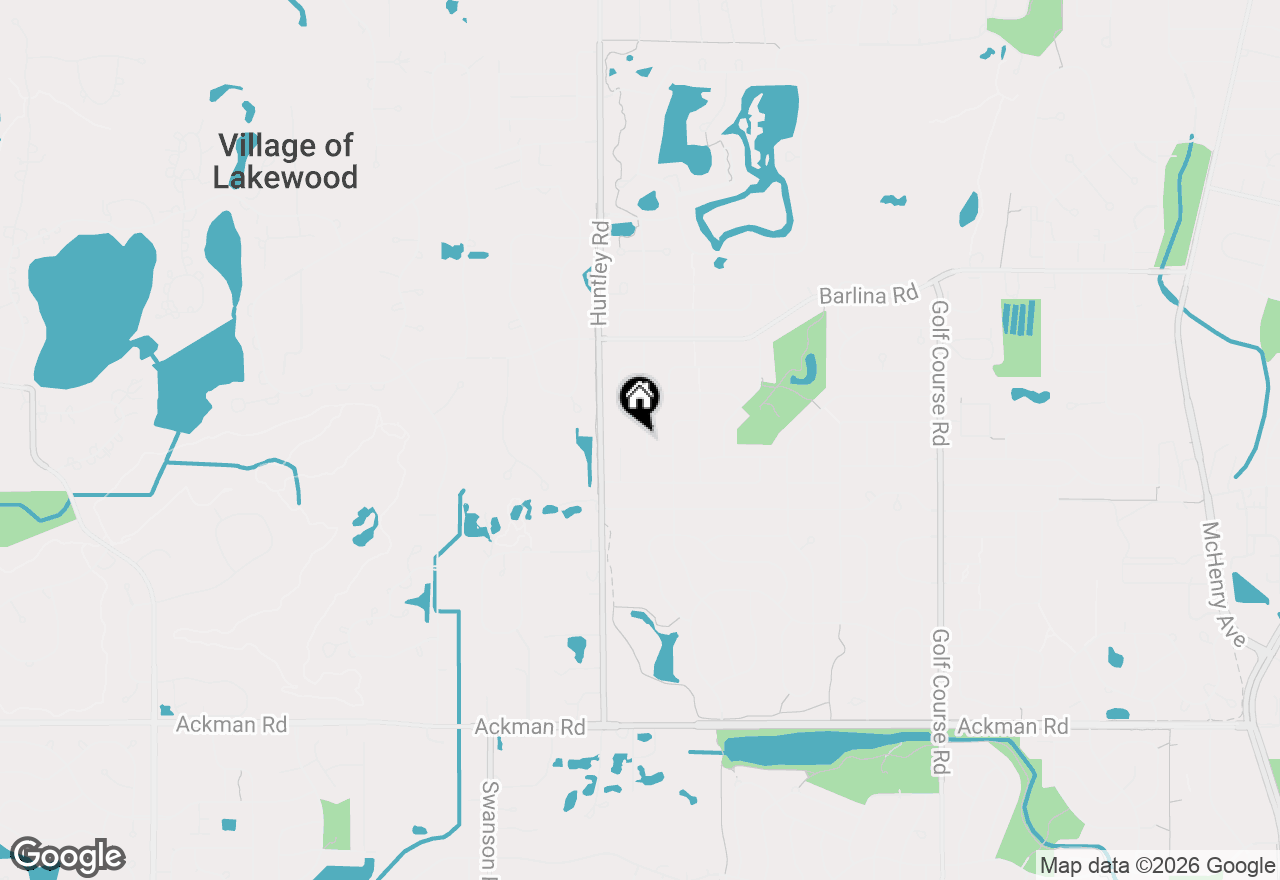 Map of 996 Hawthorne Drive, Crystal Lake, IL 60014