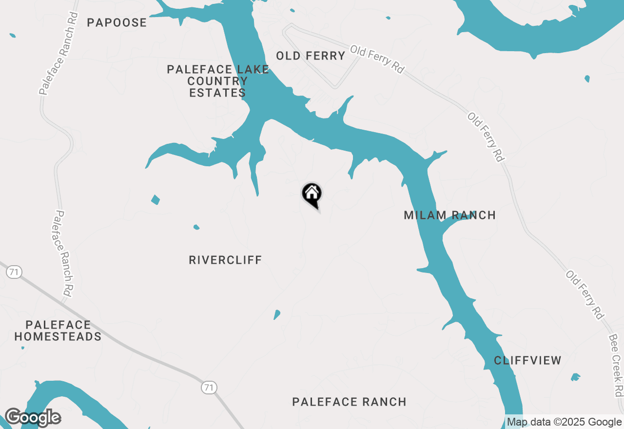 Map of 945 Rivercliff Dr, Spicewood, TX 78669