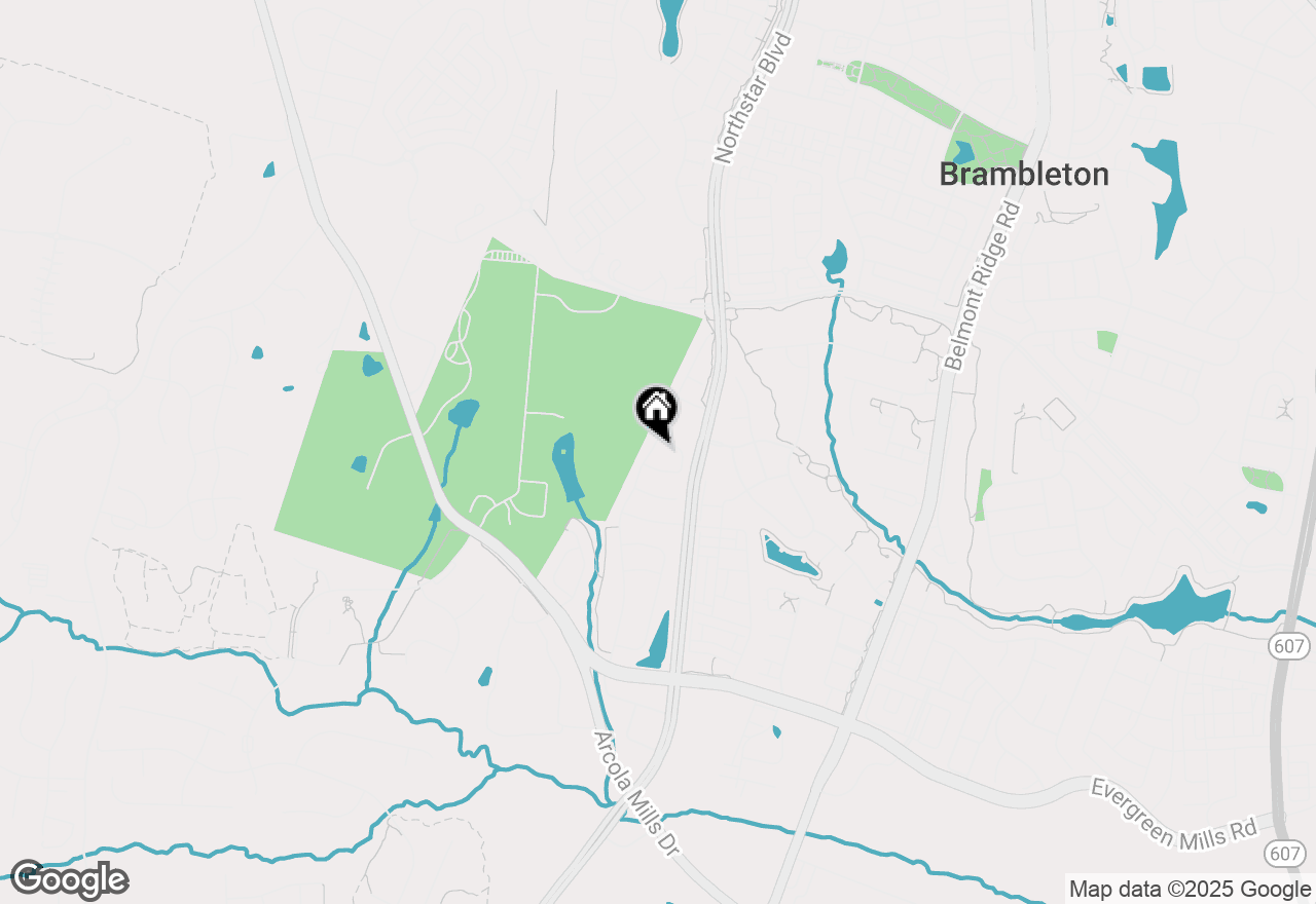 Map of 23314 Tradewind Drive, Brambleton, VA 20148