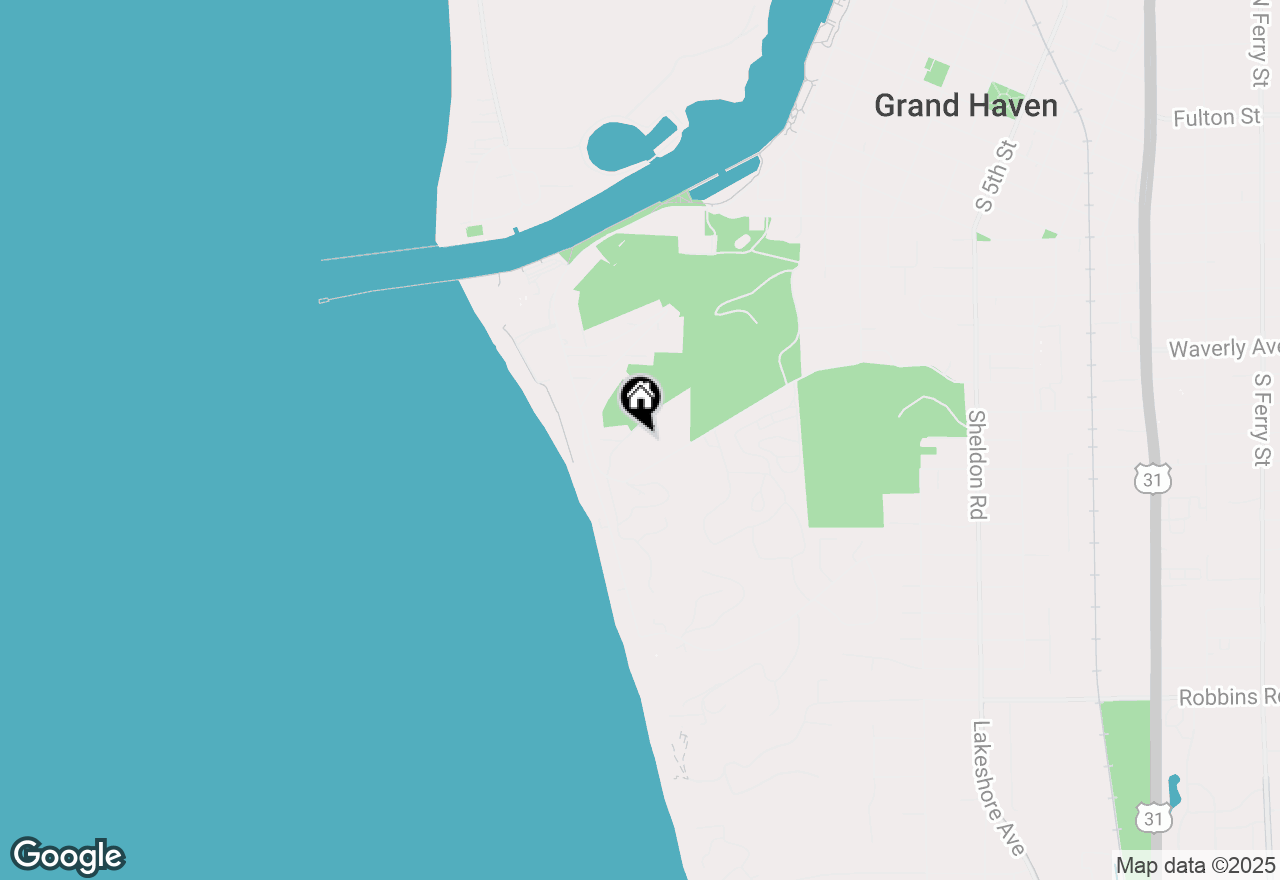 Map of 22 Edwards Avenue, Grand Haven, MI 49417