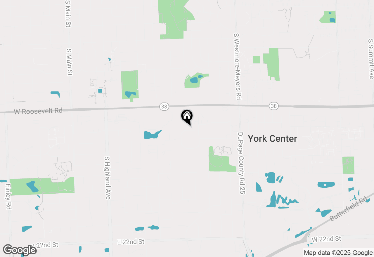 Map of 19w124 Rochdale Circle, Lombard, IL 60148