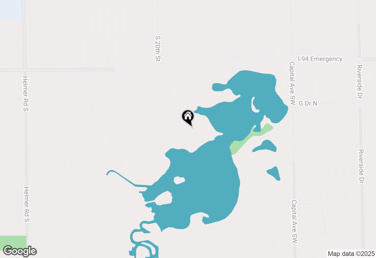 Map of 26 E Hazelwood Court, Battle Creek, MI 49015