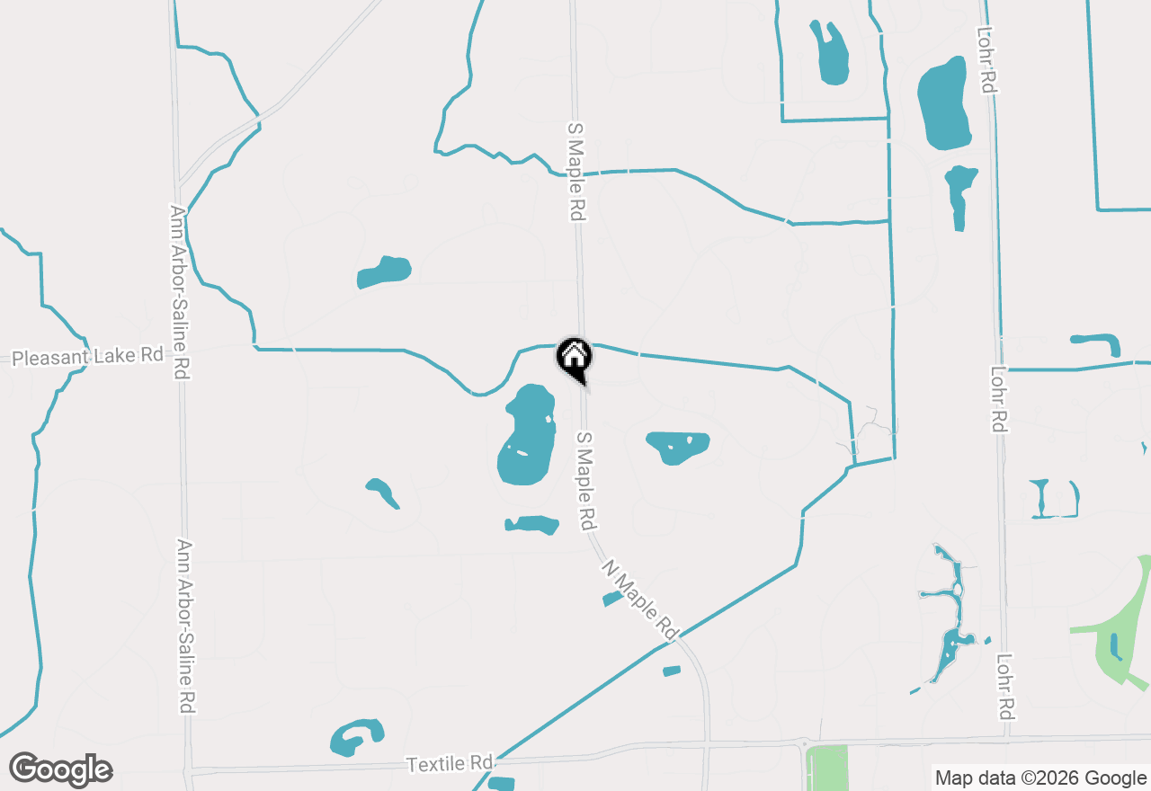 Map of 22 N Arch Bay Drive, Ann Arbor, MI 48108