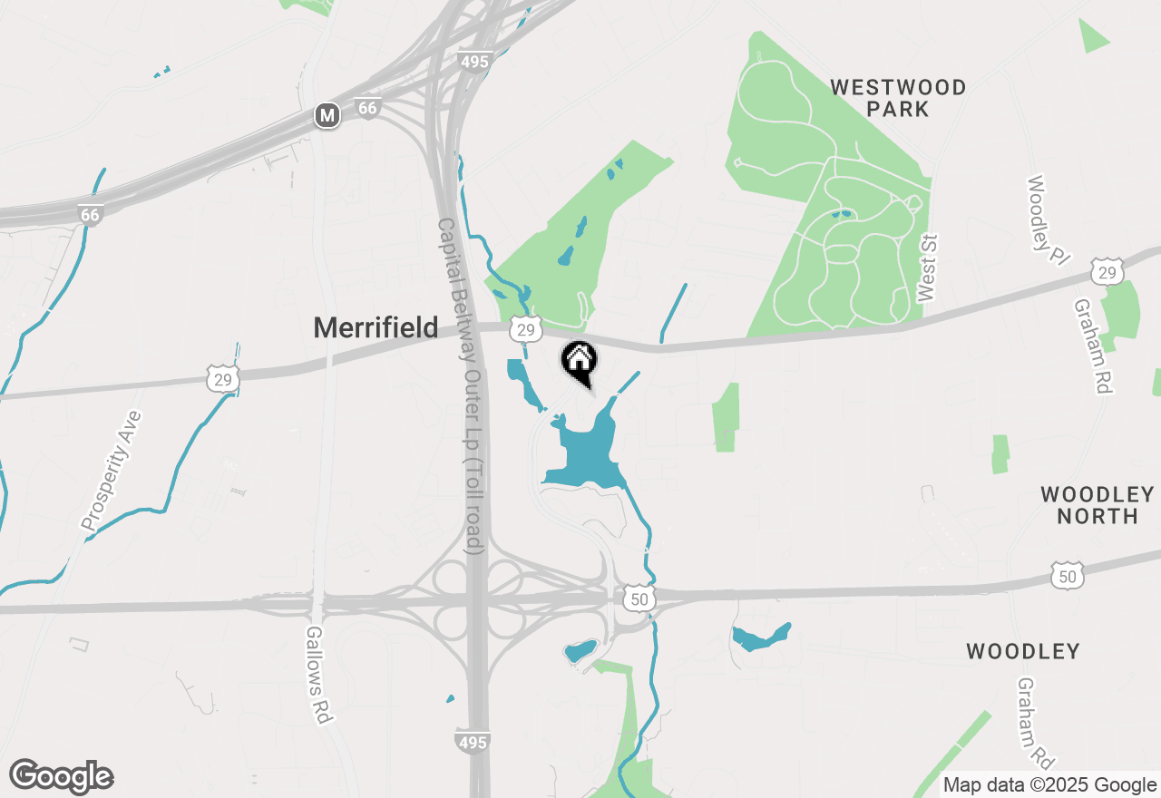 Map of 2841 Yarling Court #2841, Falls Church, VA 22042