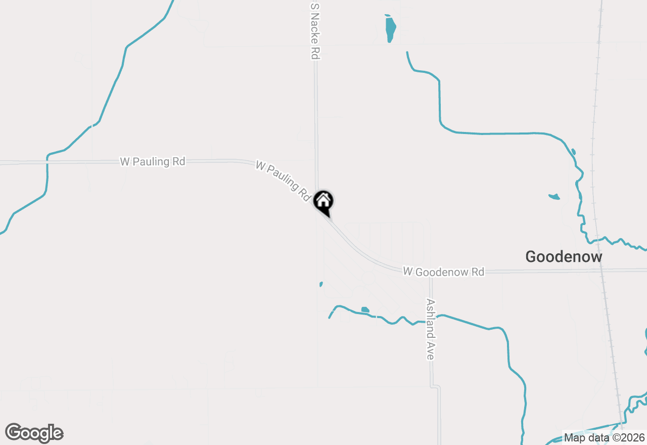 Map of 58 Swan Lane, Beecher, IL 60401