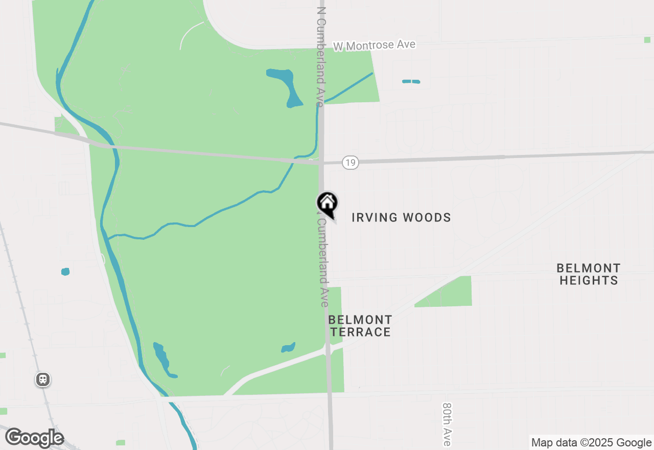 Map of 3755 N Cumberland Avenue, Chicago, IL 60634