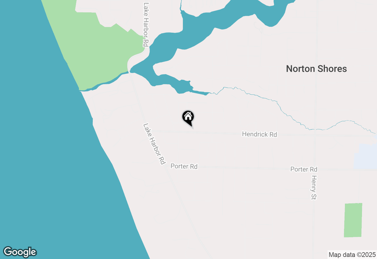 Map of 1540 Hendrick Road, Norton Shores, MI 49441