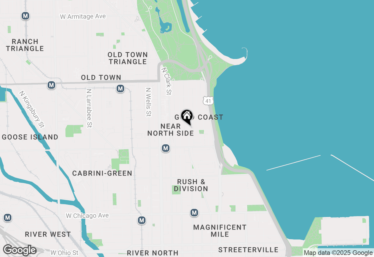 Map of 1300 N State Parkway #701, Chicago, IL 60610