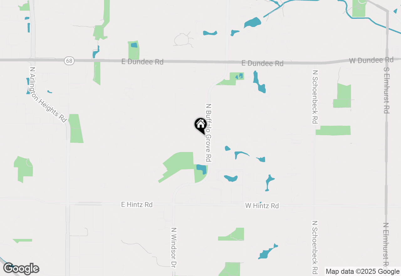 Map of 3026 N Stratford Road, Arlington Heights, IL 60004