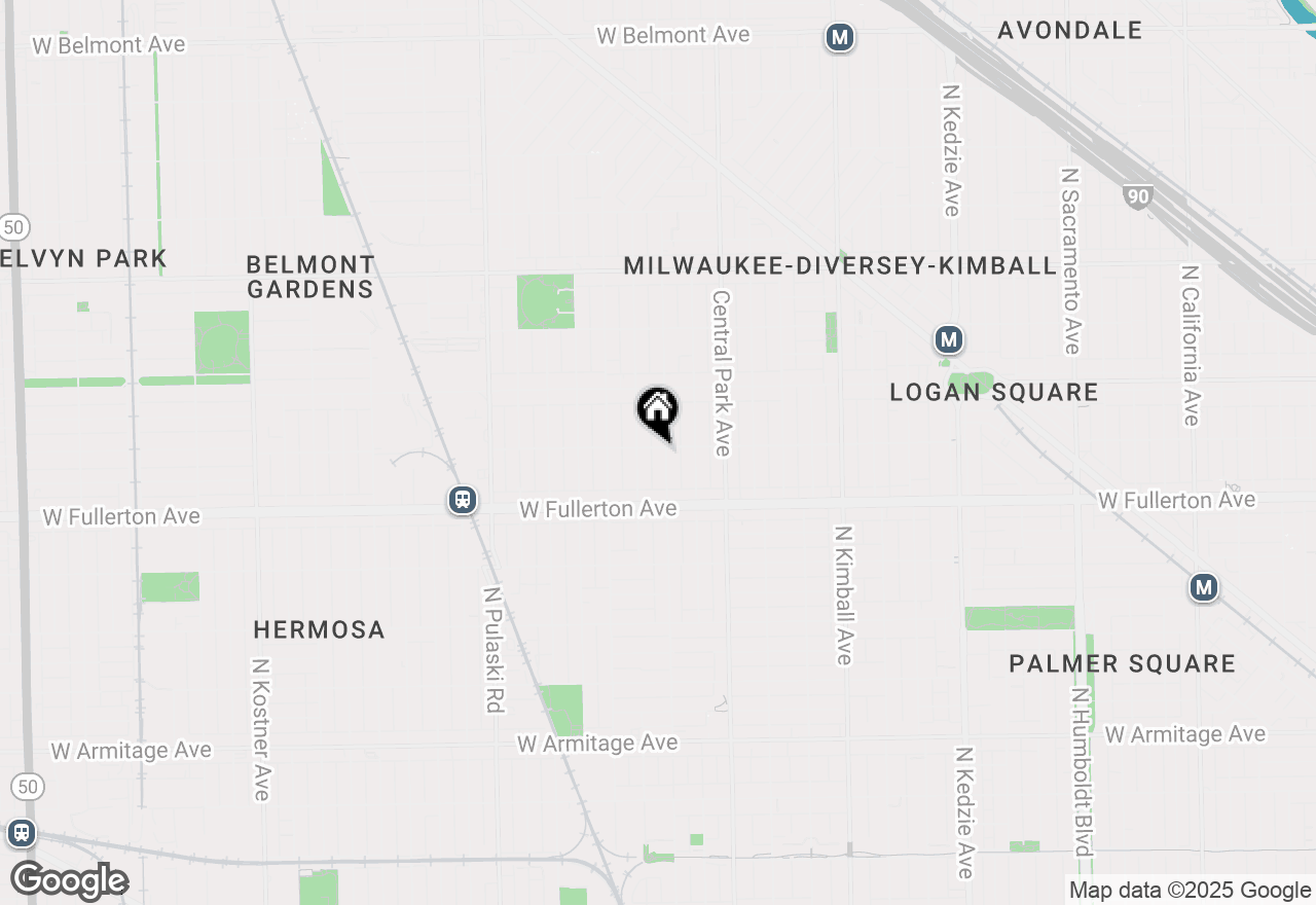 Map of 3707 W Altgeld Street #1, Chicago, IL 60647