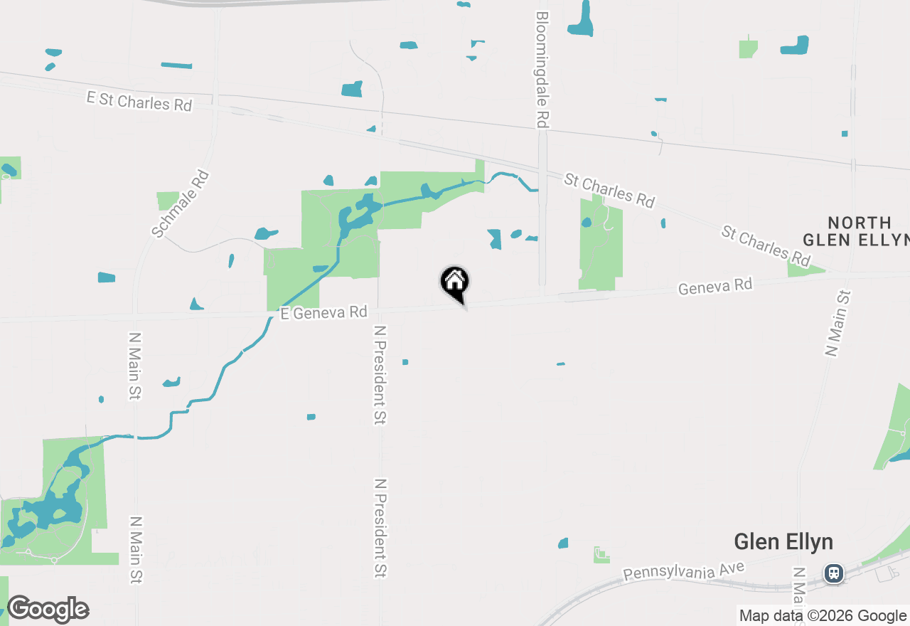 Map of 2142 N Summit Street, Wheaton, IL 60187
